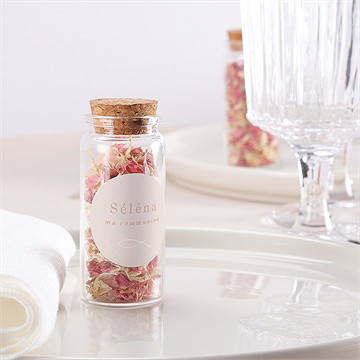 Mignonette communion pourpre sticker - Mise en situation