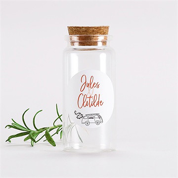 Mignonette mariage douceur champetre sticker