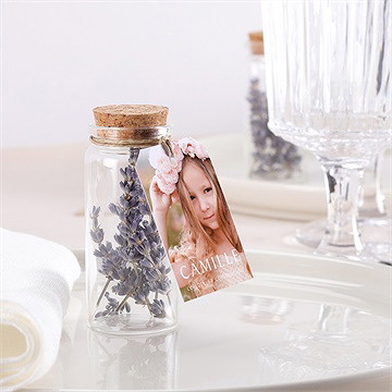 Mignonette communion jolies grâces étiquette - Mise en situation