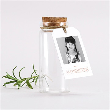 Mignonette communion ma lumière étiquette