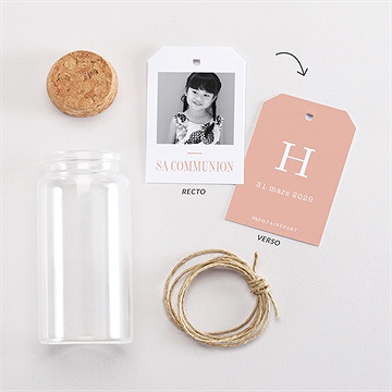 Mignonette communion ma lumière étiquette - Vue d'ensemble
