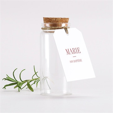 Mignonette baptême polaroid chic !