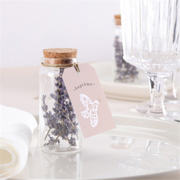 Mignonette baptême profil de colombe