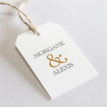 Etiquette mariage lettre moderne