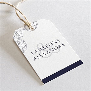 Etiquette mariage chic et moderne