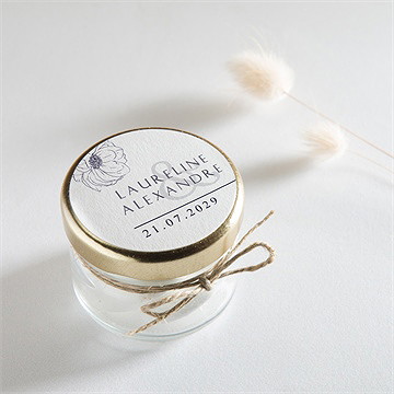 Sticker mariage chic et moderne - Mise en situation