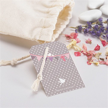 Pochon baptême rondeur et douceur ! - Mise en situation