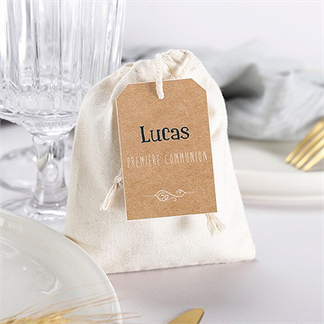 Pochon communion tout un symbole - Mise en situation