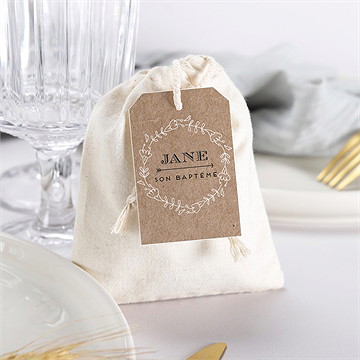 Pochon baptême belle histoire sacrée