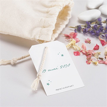 Pochon communion ma couronne - Mise en situation