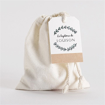 Pochon baptême petit programme - Mise en situation