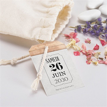 Pochon baptême maison du baptême ! - Mise en situation