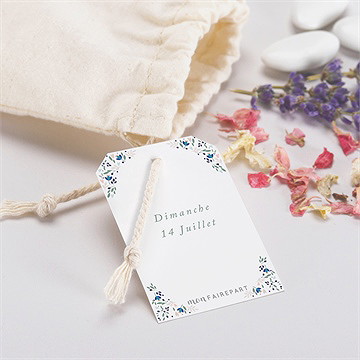 Pochon baptême confidences - Mise en situation