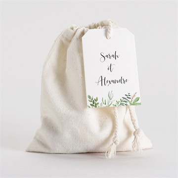 Pochon mariage  balade champetre