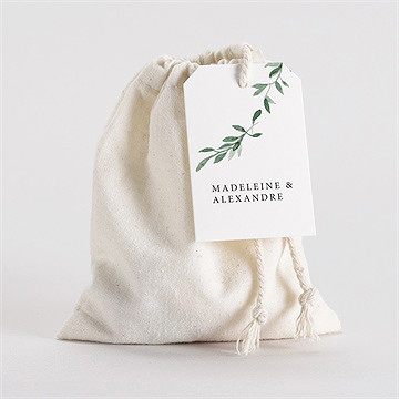 Pochon mariage  a l'ombre de l'olivier - Mise en situation