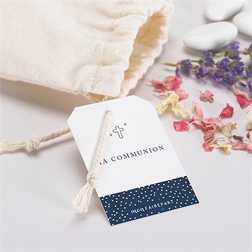 Pochon communion relief - Mise en situation