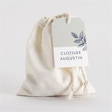 Pochon mariage  esperluette