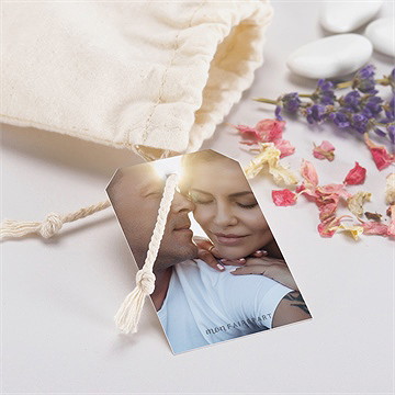 Pochon mariage  bel eclat - Mise en situation