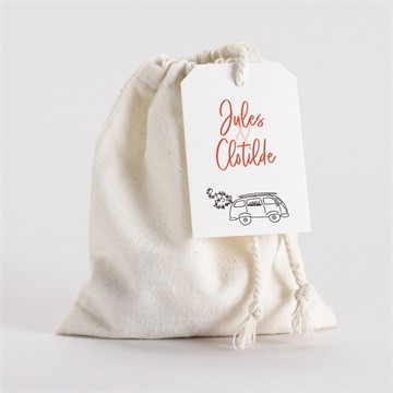 Pochon mariage  champetre van life