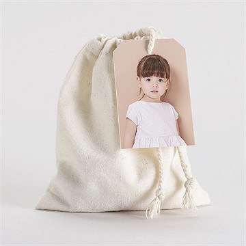 Pochon communion pourpre