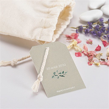 Pochon mariage  intimité - Mise en situation