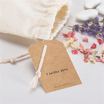 Pochon mariage  photomaton - Mise en situation