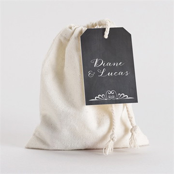 Pochon mariage  retro original