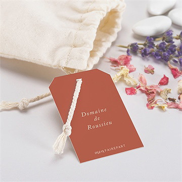 Pochon mariage  terre de feu - Mise en situation