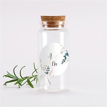 Mignonette mariage bouquet ardent sticker