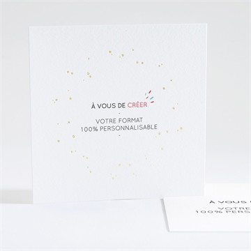 Carte bracelet - carré