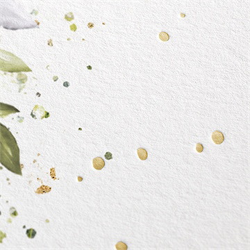 Faire-part communion espérance dorure - Marquage à chaud OR