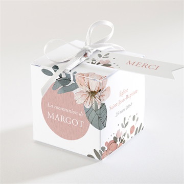 Boîte de dragées communion vraie joie