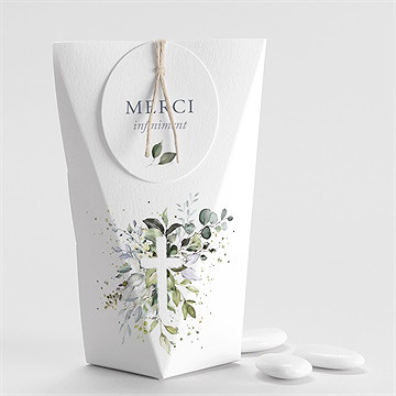 Boîte de dragées communion espérance étui