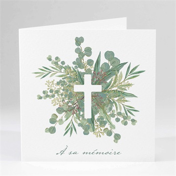 Faire-part décès a sa mémoire