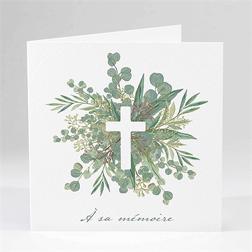 Faire-part décès a sa mémoire