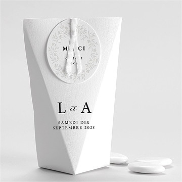 Boîte de dragées mariage sublime étui