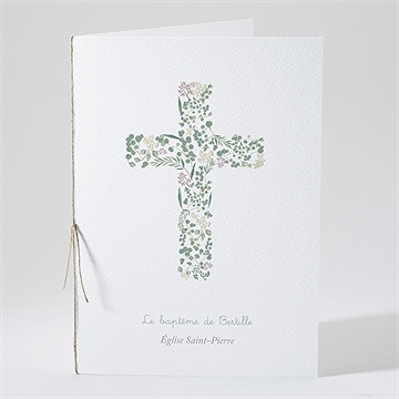 Livret de messe baptême belle journée