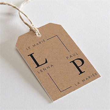 Etiquette mariage liés