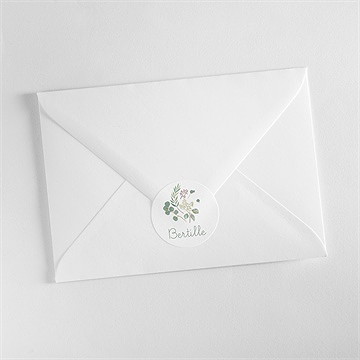 Sticker baptême belle journée - Mise en situation