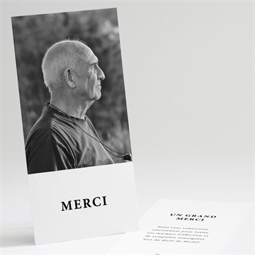 Carte recto-verso - portrait