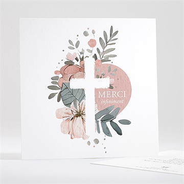 Remerciement décès douce clarté