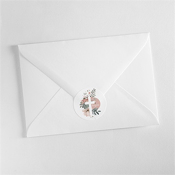 Stickers décès douce clarté - Mise en situation