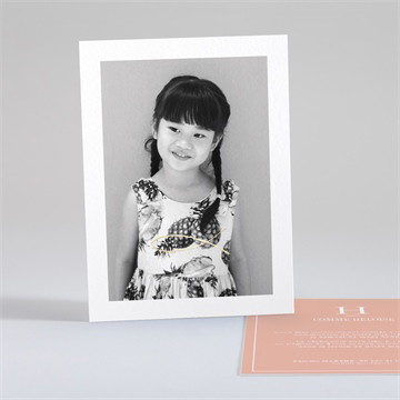 Carte dorure - portrait