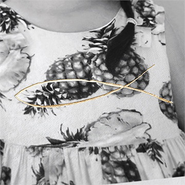 Faire-part communion ma lumière dorure - Marquage à chaud OR