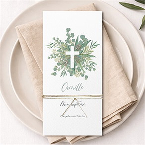 Menu baptême grâce
