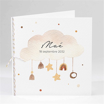 Faire-part naissance mon nuage