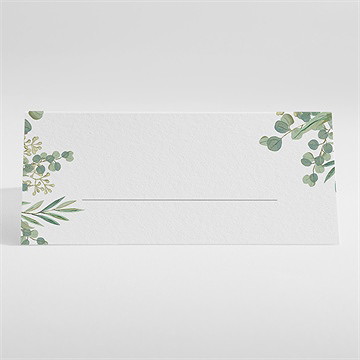 Marque-place baptême grâce - Dos du marque-place