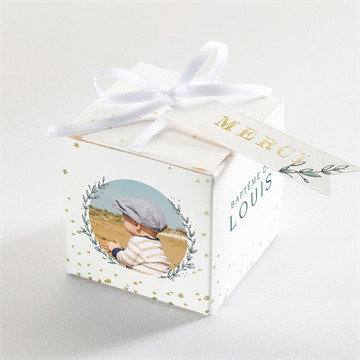 Boîte de dragées baptême celebrons