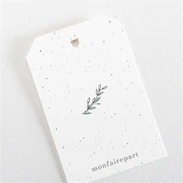 Etiquette baptême celebrons - Dos de l'étiquette