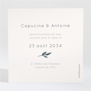 Carton d'invitation mariage rien que nous